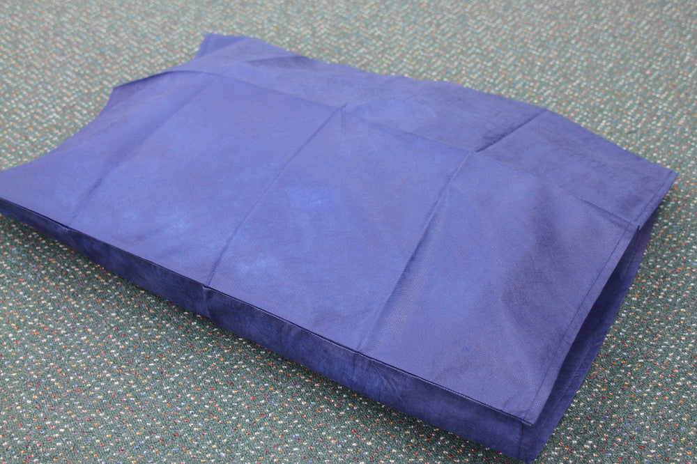 Pillow Sleeve Disposable dark blue non woven paper material 68cm