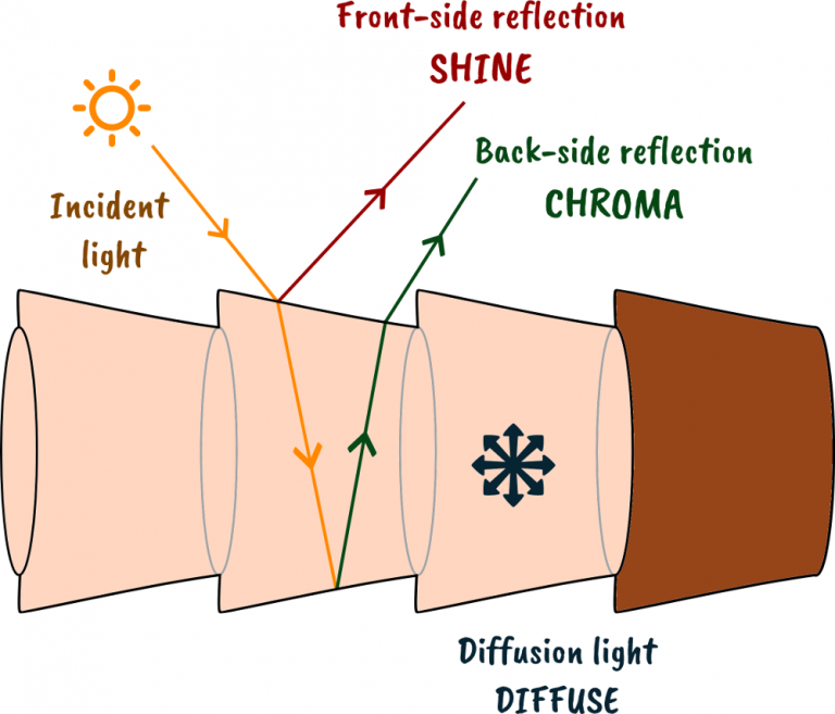 SAMBA HAIR Hair shine analysis for claims and research