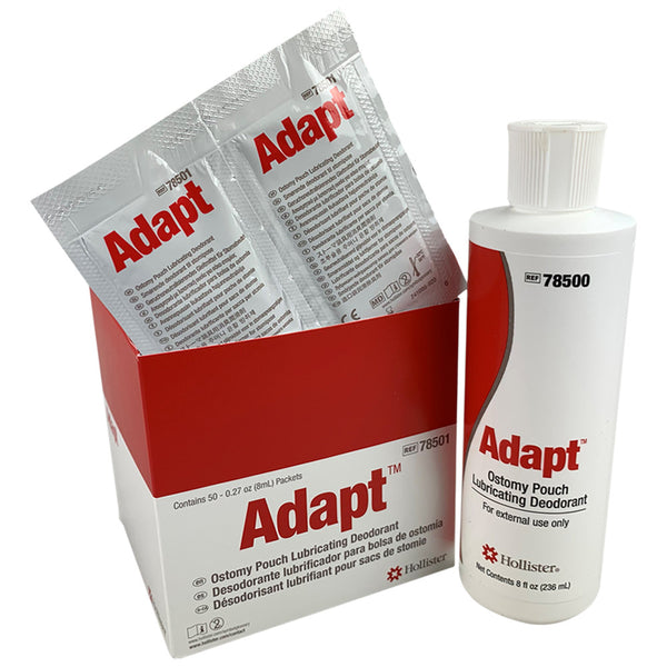 Hollister Adapt Lubricating Deodorant - 236mL Bottle, 8mL Sachet