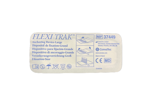 ConvaTec FLEXI TRAK Large Anchoring Device for Catheters Tubes Flexi