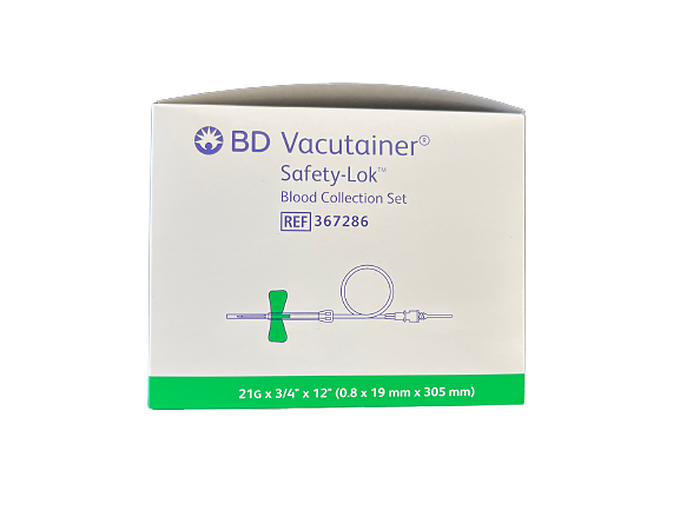 BD Vacutainer Winged Blood Collection Set, SafetyLock | Medisa