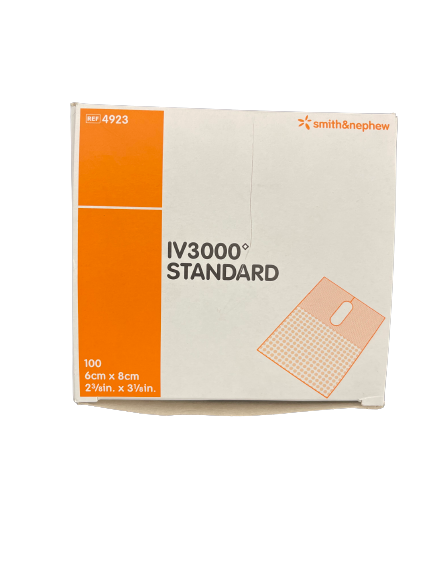 Smith & Nephew IV3000 Orange Handle 6cm x 8cm Box