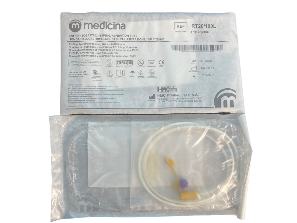 Medicina ENFit Nasogastric Feeding/Aspiration Tubes All Sizes