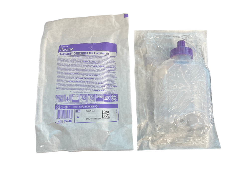 Nutricia Flocare Sterile Empty Container Pfrimmer 500mL / 1000mL