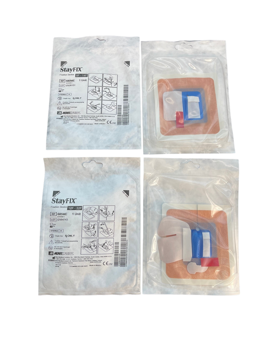 Merit StayFix Catheter Fixation Device, Sterile 5-12CH (680ME) 12-22CH (685ME)