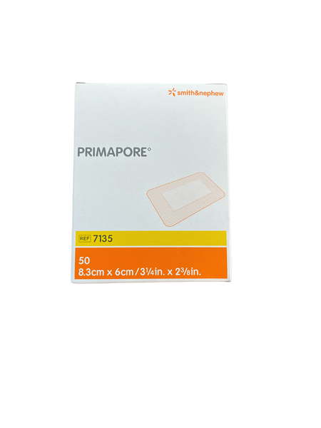 Smith & Nephew Primapore Island Dressing 8.3cmx6cm (Pad 5.7cmx3.5cm) Non Woven (7135)