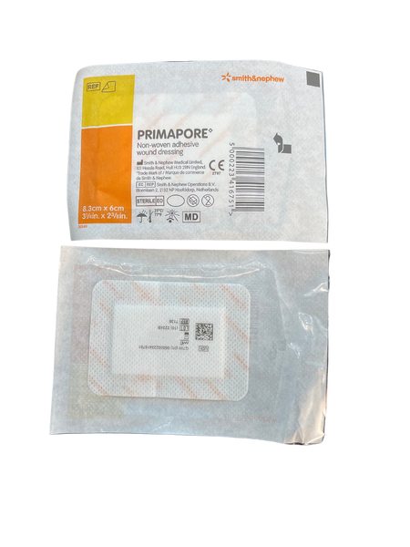 Smith & Nephew Primapore Island Dressing 8.3cmx6cm (Pad 5.7cmx3.5cm) Non Woven (7135)