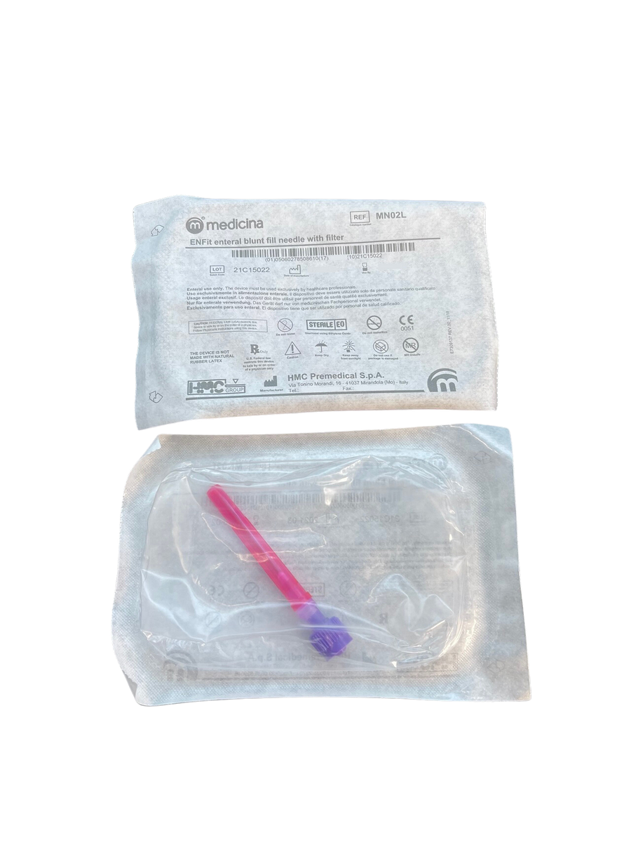 Medicina ENFit Enteral Blunt Fill Needle With Filter MN02L