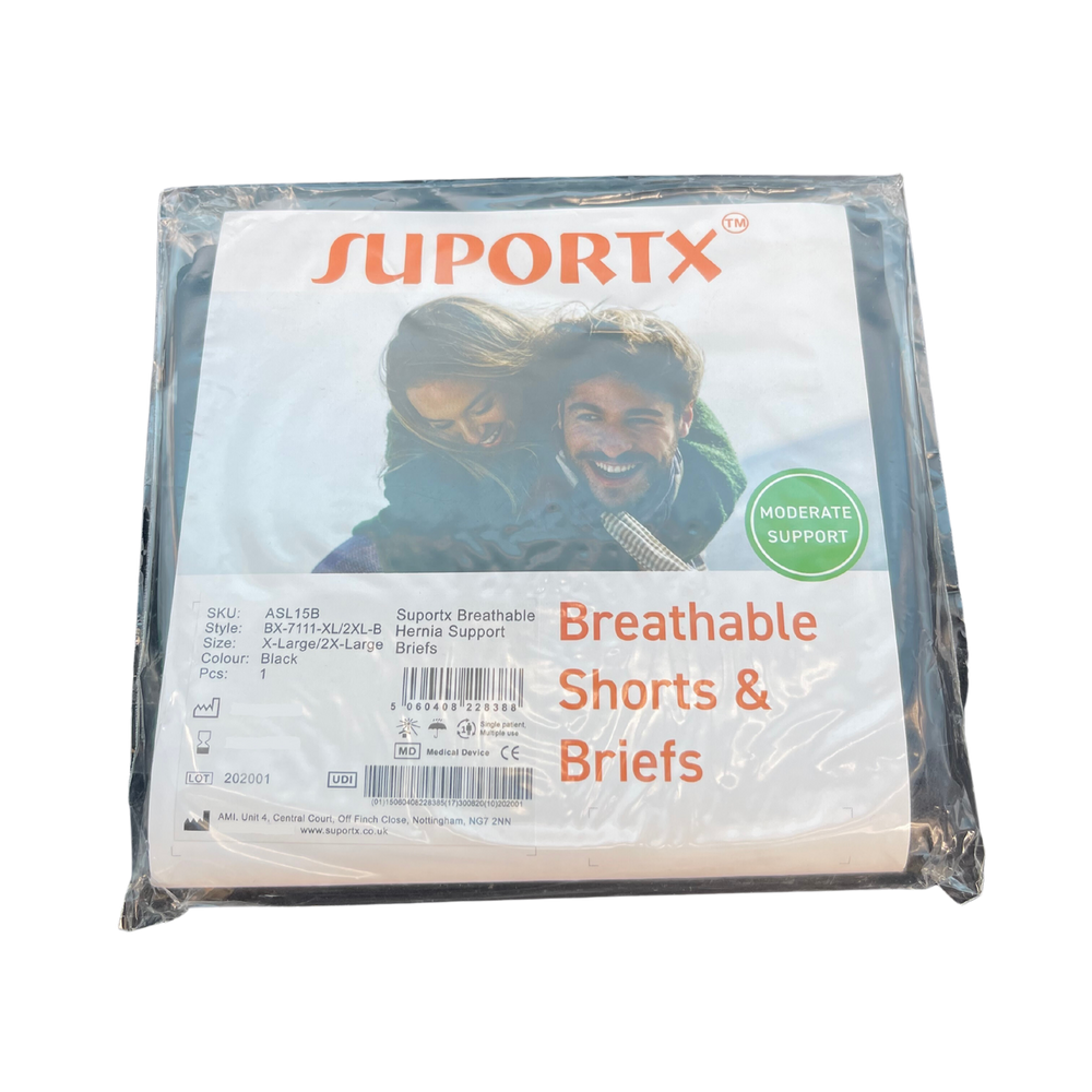 Suportx Hernia Breathable Unisex Support Briefs Box of 1 All