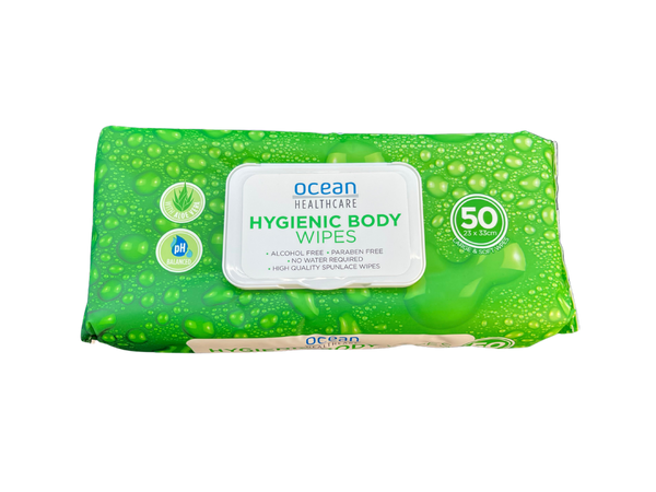 Ocean Hygiene Body Wipes 33cmx23cm - 5195