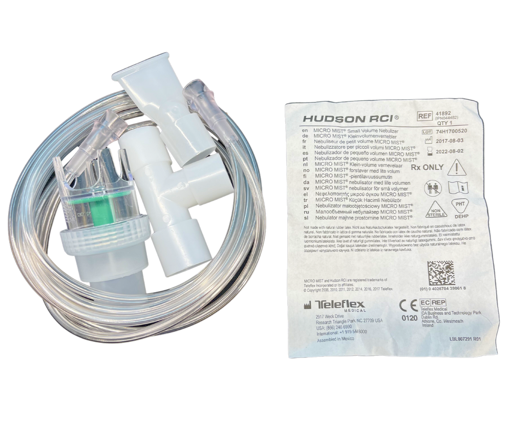 Hudson RCI Micro Mist Nebuliser Kit small Volume Nebulizer 41892