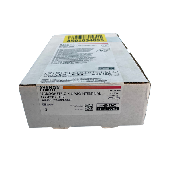 Avanos Corflo 12Fr Nasogastric Feeding Tube Anti-Clog Enfit - All Sizes