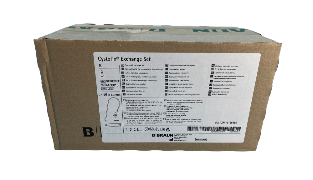 B. Braun Cystofix Suprapubic Catheter With Guidewire 10ml Unisex 44cm