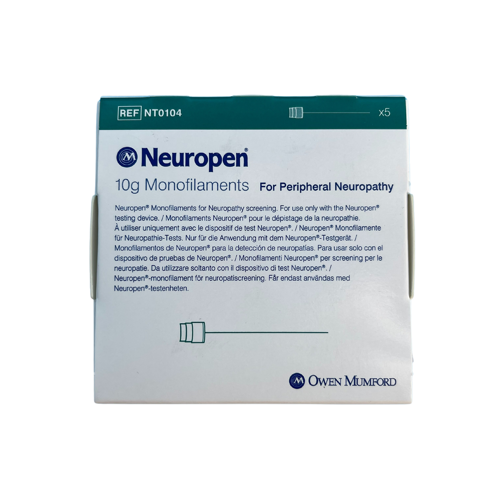 NeuroPen 10g Monofilaments 10 grams 5 per box | Medisa