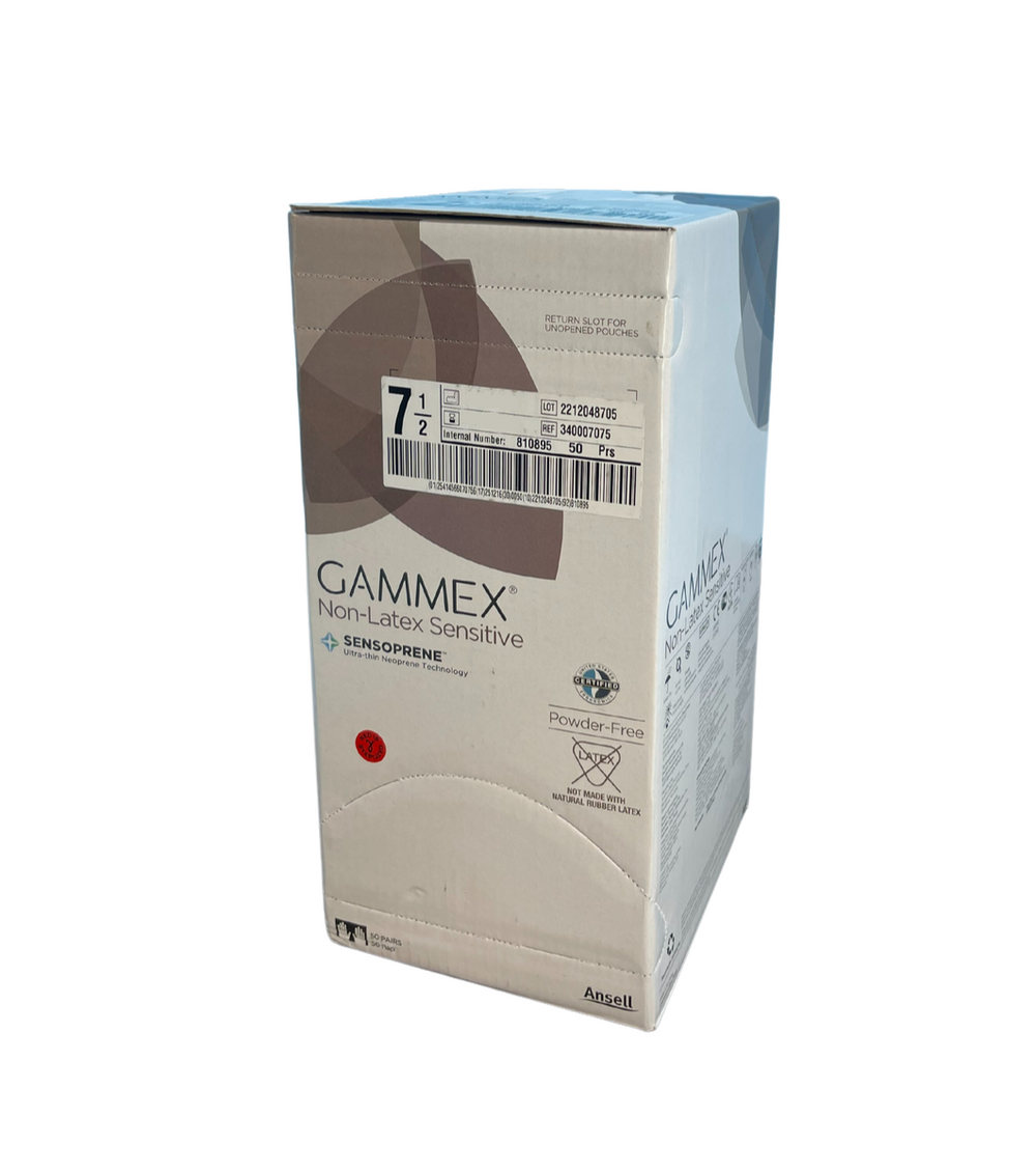 Gammex Sterile Non Latex Sensitive Powder Free Gloves All Sizes