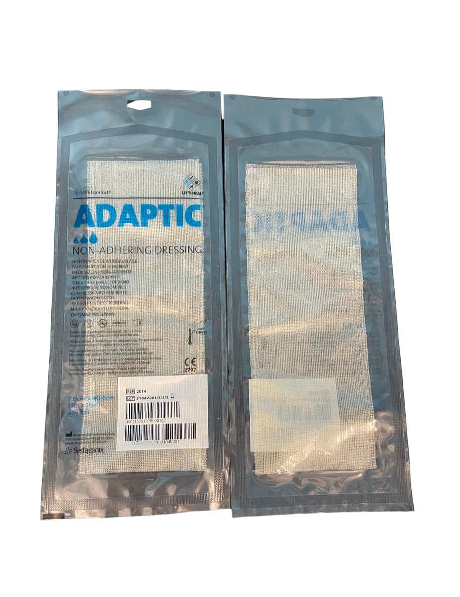 Adaptic Dressing 7.6 X 40cm 2014 Box of 3