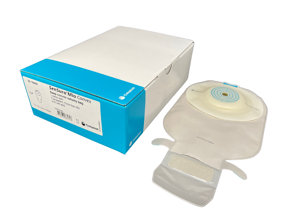 Coloplast Sensura Mio 1 Piece Open Deep Convexity Transparent | Medisa