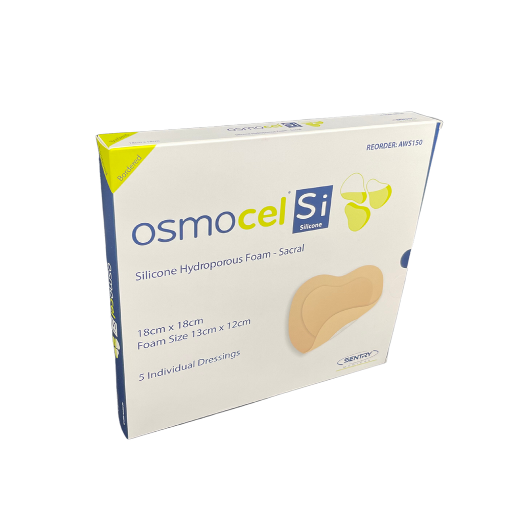 Sentry Osmocel Si Silicone Hydroporous Foam Sacral Bordered All Sizes