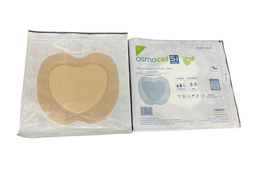 Sentry Osmocel Si Silicone Hydroporous Foam Sacral Bordered All Sizes