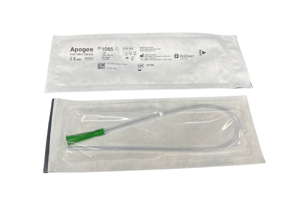 Hollister Apogee IC Intermittent Catheters Male 14 Fr/Ch 40cm 16