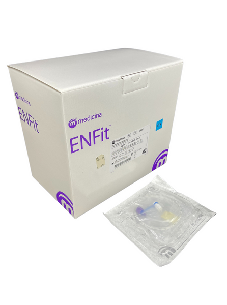 Medicina 8CH ENFit Polyurethane Nasogastric Feeding Tube, Sterile, 40cm-120cm