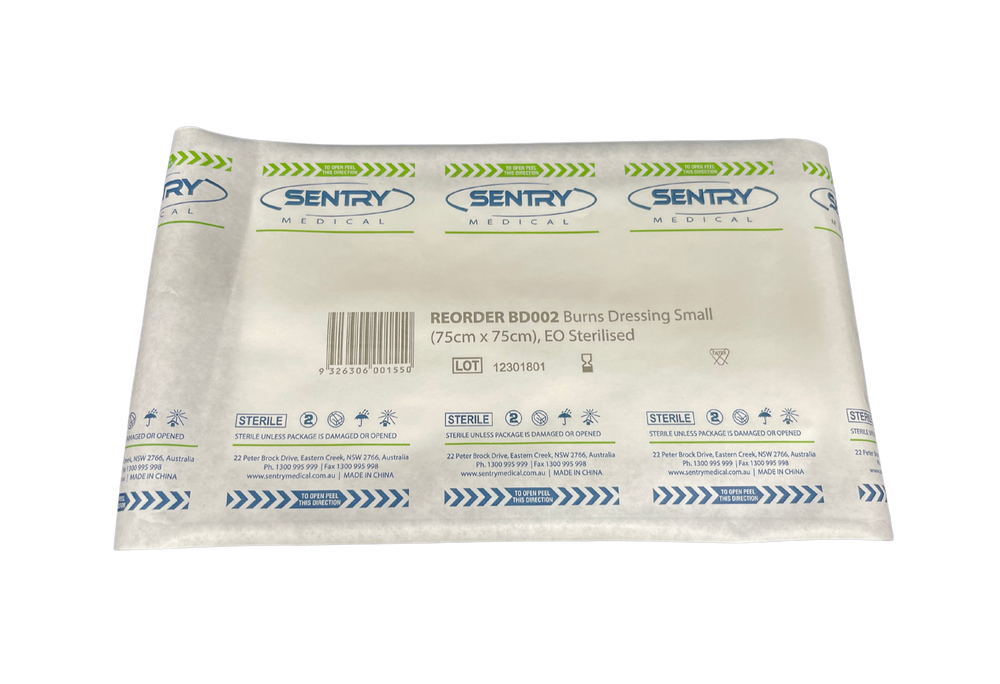 Sentry Medical Burns Dressing Sterile All Sizes