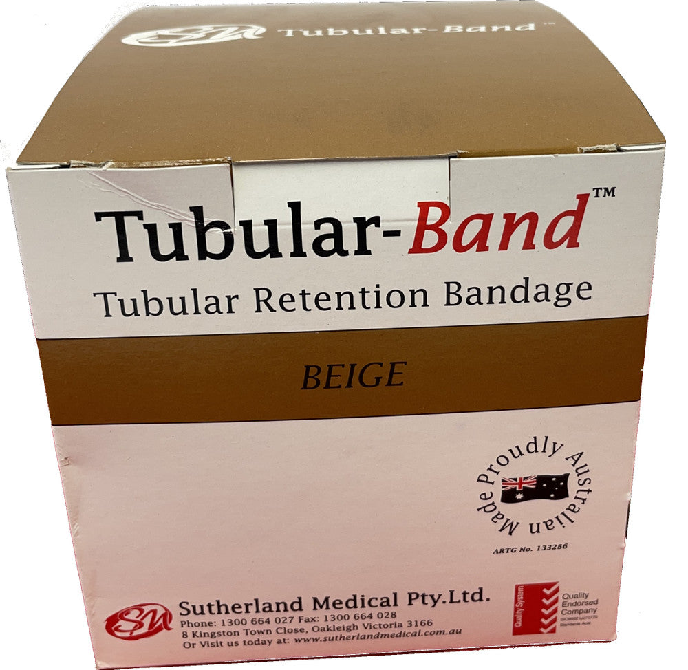 Tubular Band Trunk Med Lge 17.5Cm Beige Sm904 10Meters