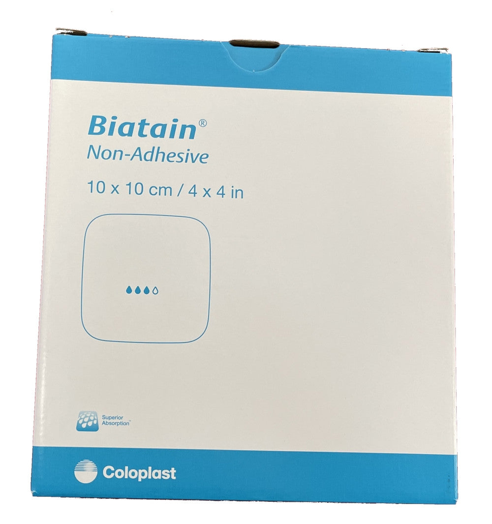  Coloplast Biatain Foam 10Cmx10Cm Non Adhesive 3410