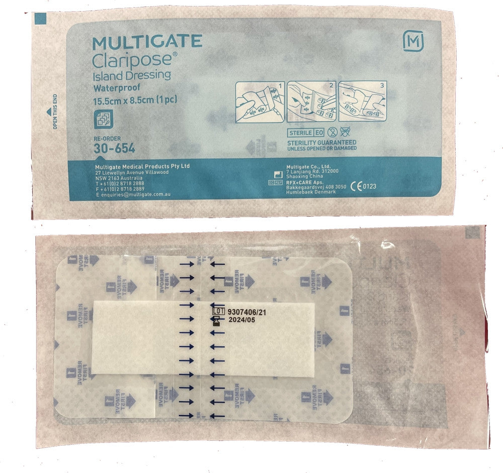 Multigate Claripose Island Dressing Waterproof Sterile | Medisa