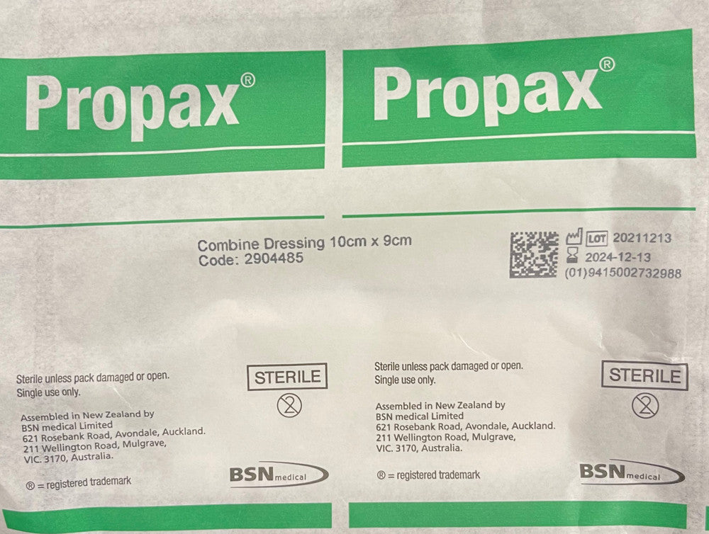 BSN Propax Combine Dressing 10cm x 9cm Sterile 2904485 20