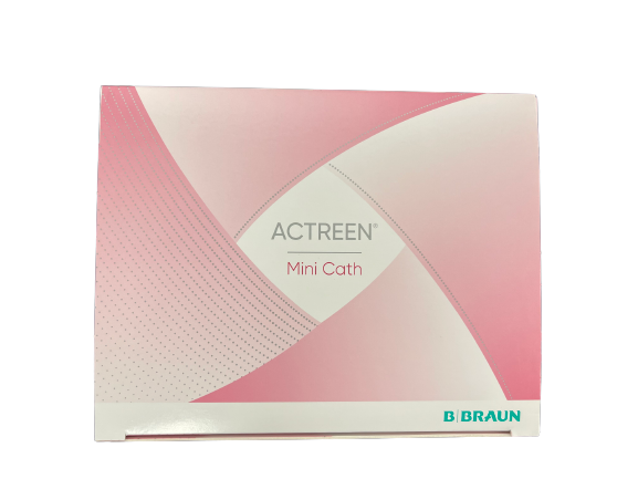 B. Braun Actreen Mini Catheter 12CH Female 9cm 228012AU Box