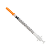 Mdevices Insulin Syringe with Standard Fixed Needle / Retractable Safety