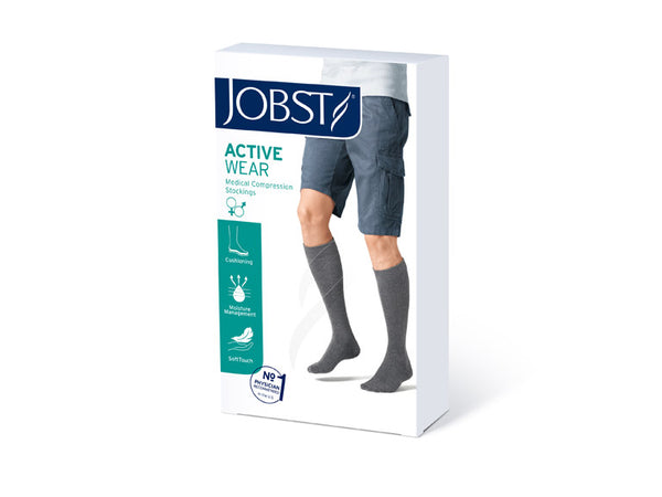 JOBST ActiveWear, Knee High Closed Toe, 1Pair - All Sizes