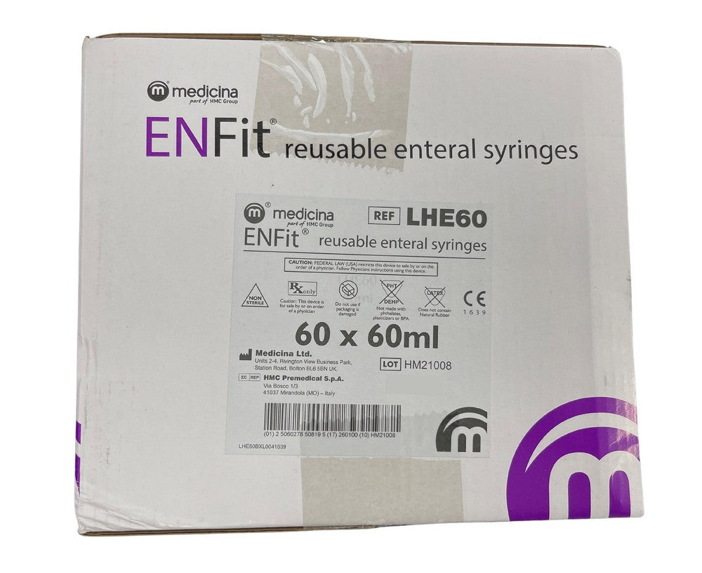 Medicina ENFit Syringes Reusable Enteral - All Volumes