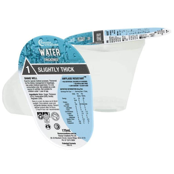 Flavour Creations Water Thickened, Box of 24 - All Types