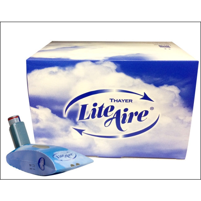 Lite Aire Spacer Collapsible dual valved MDI Box/25