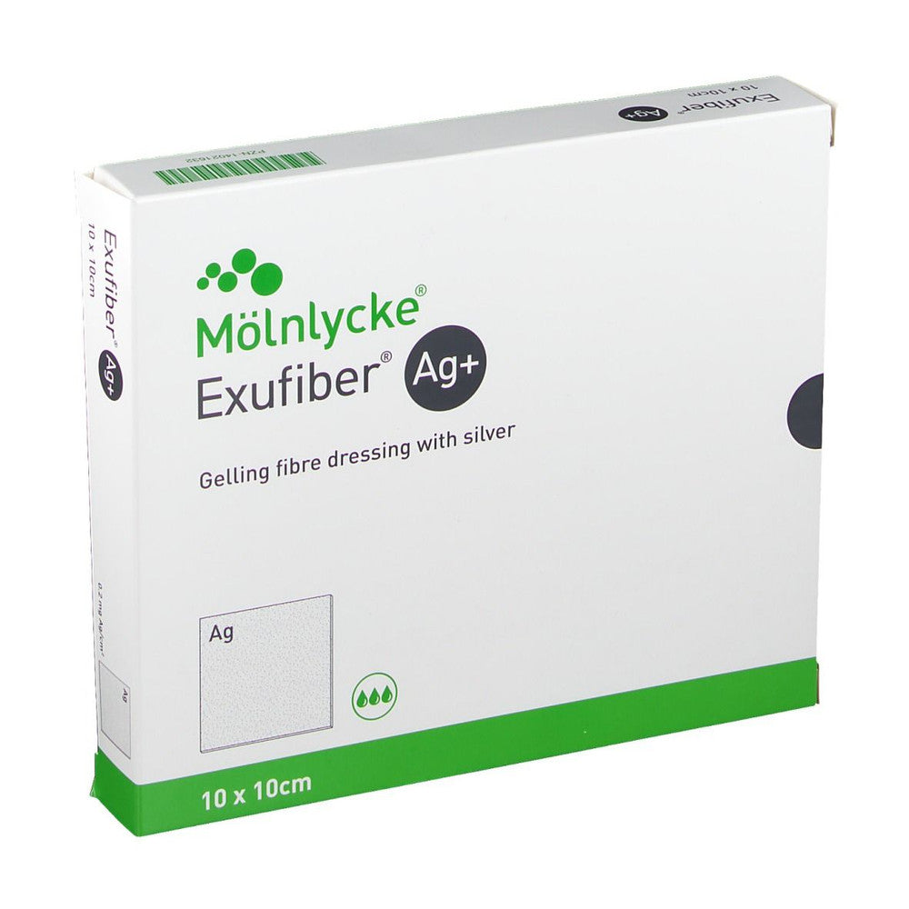 Molnlycke Exufiber Ag+ Dressing All Sizes