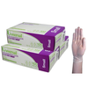 Universal Vinyl Examination Gloves Recyclable 5.5g Powder Free Small Clear