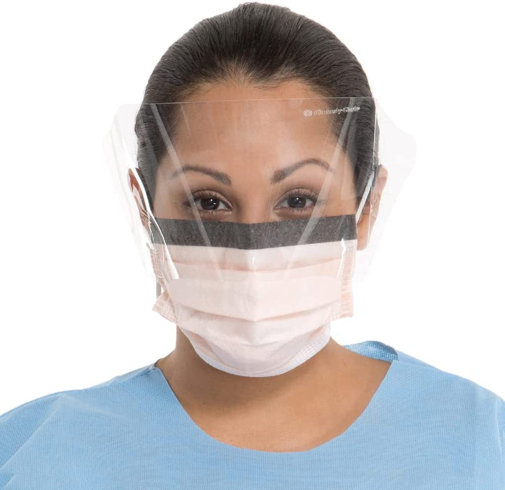 HALYARD FLUIDSHIELD 3 Fog Free Procedure Mask with SO SOFT