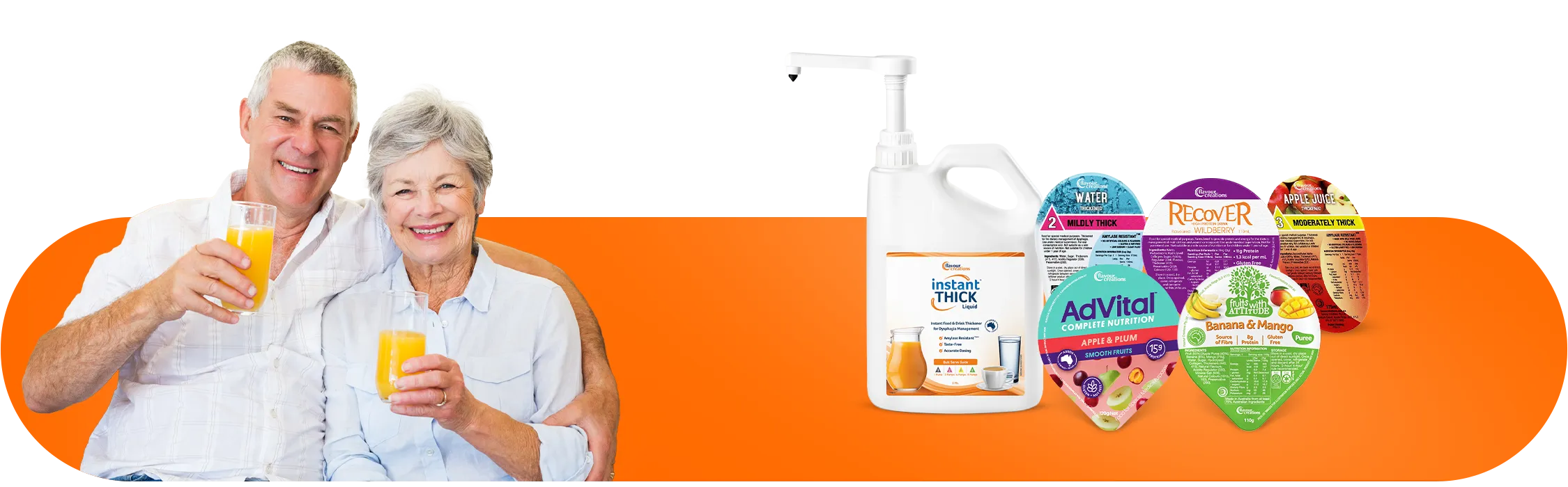 Dysphagia Ready-To-Drink Range
