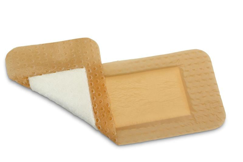 Medstock Silicone Foam Dressing With Border one box various sizes