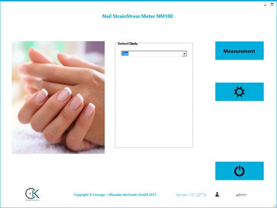 Nail StrainStress Meter NM 100 A novel unique in vivo