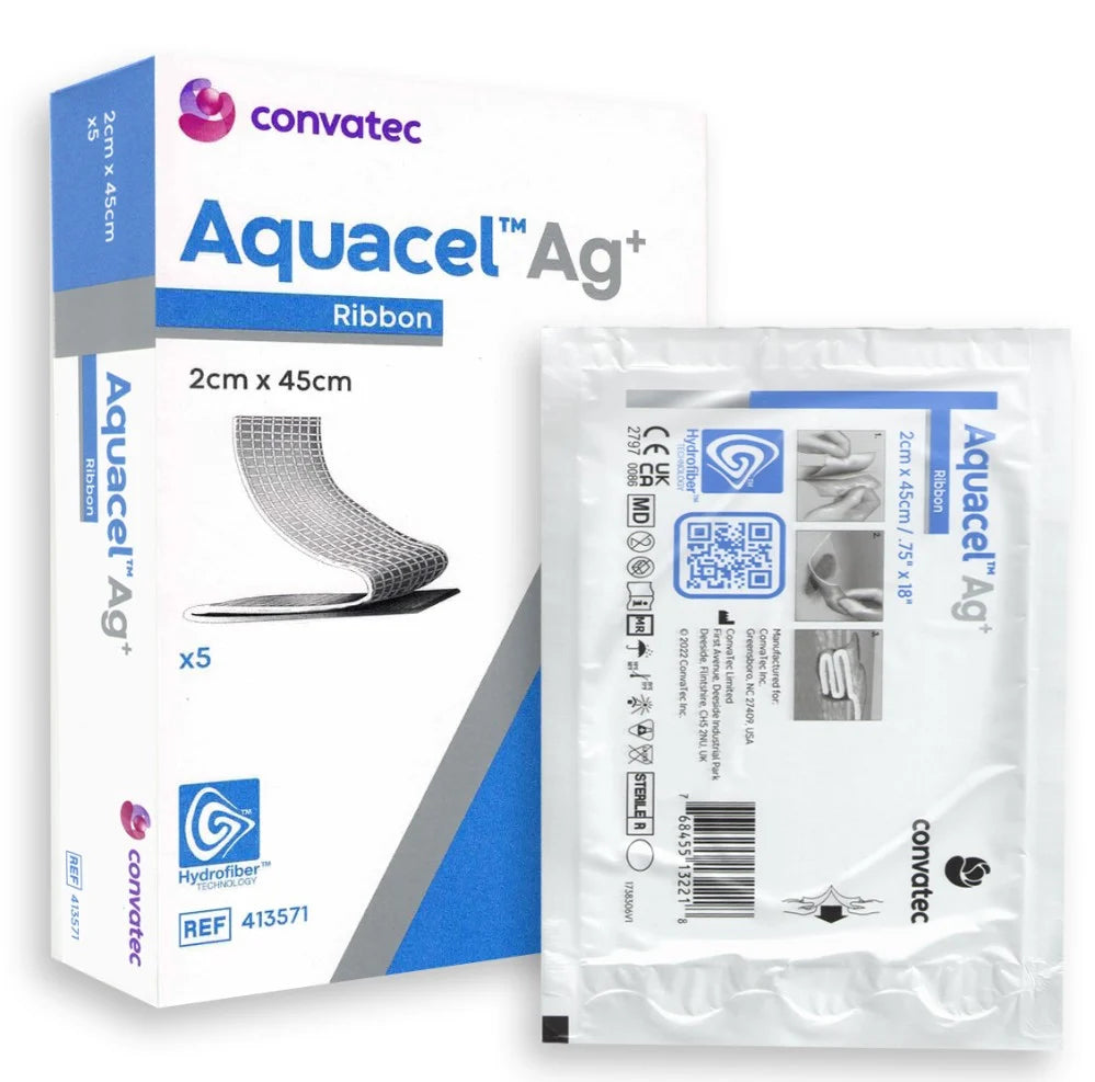 To Ribbon Dressing ConvaTec Aquacel Ag+ Dressings Ribbon | Medisa