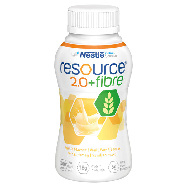 Nestle Resource 2.0 + Fibre, 200mL Bottles - All Flavours