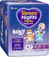 Babylove Sleepy Night Pants Convenience 4-7 Years, 18-35kg, Pack of 9