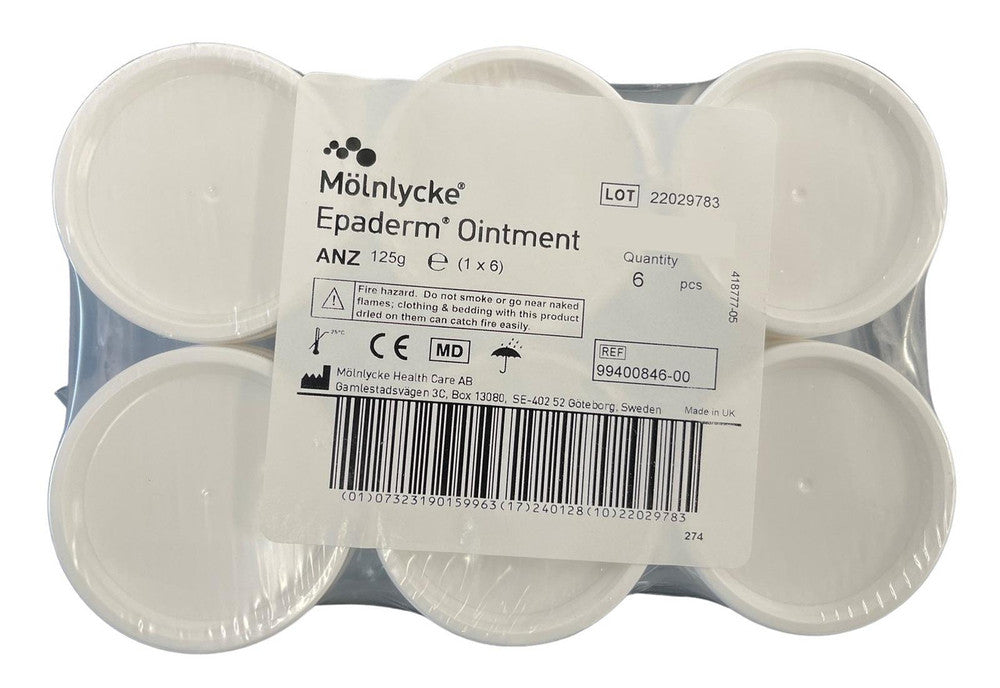 Molnlycke Epaderm Ointment 25g 125g 500g 1kg All Volumes