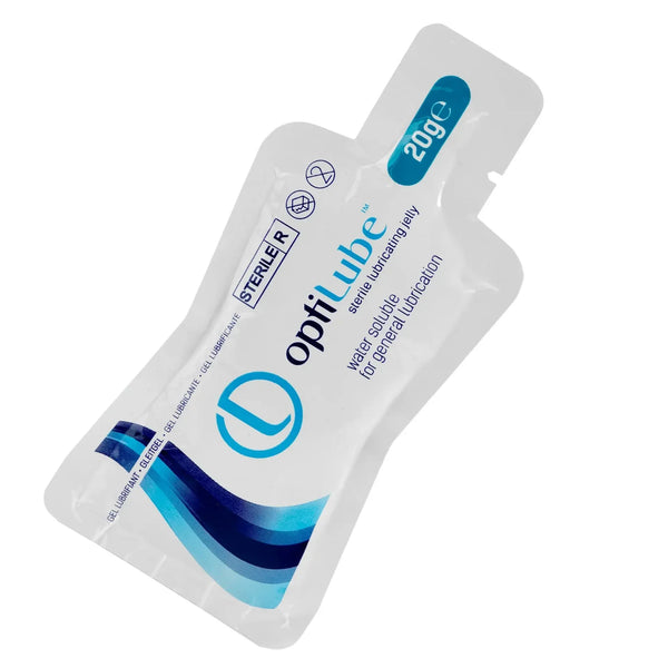 OptiLube Lubricating Jelly Sachet Sterile (5g / 20g)