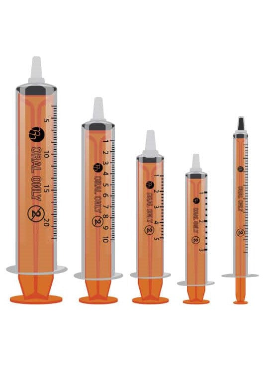 Midmed Oral Syringes - All Sizes