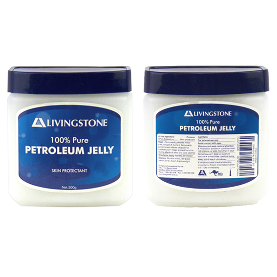 Soft Petroleum Jelly White Paraffin BP 500 Grams in Tub