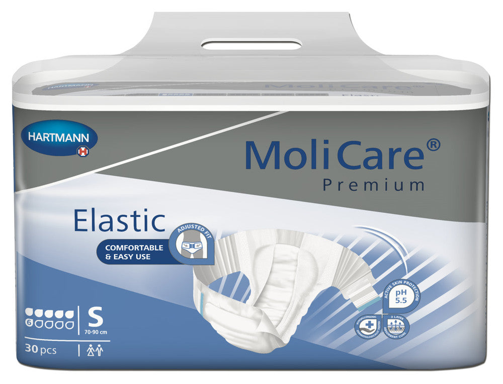 Hartmann MoliCare Premium Elastic 6 Drops Blue All Sizes